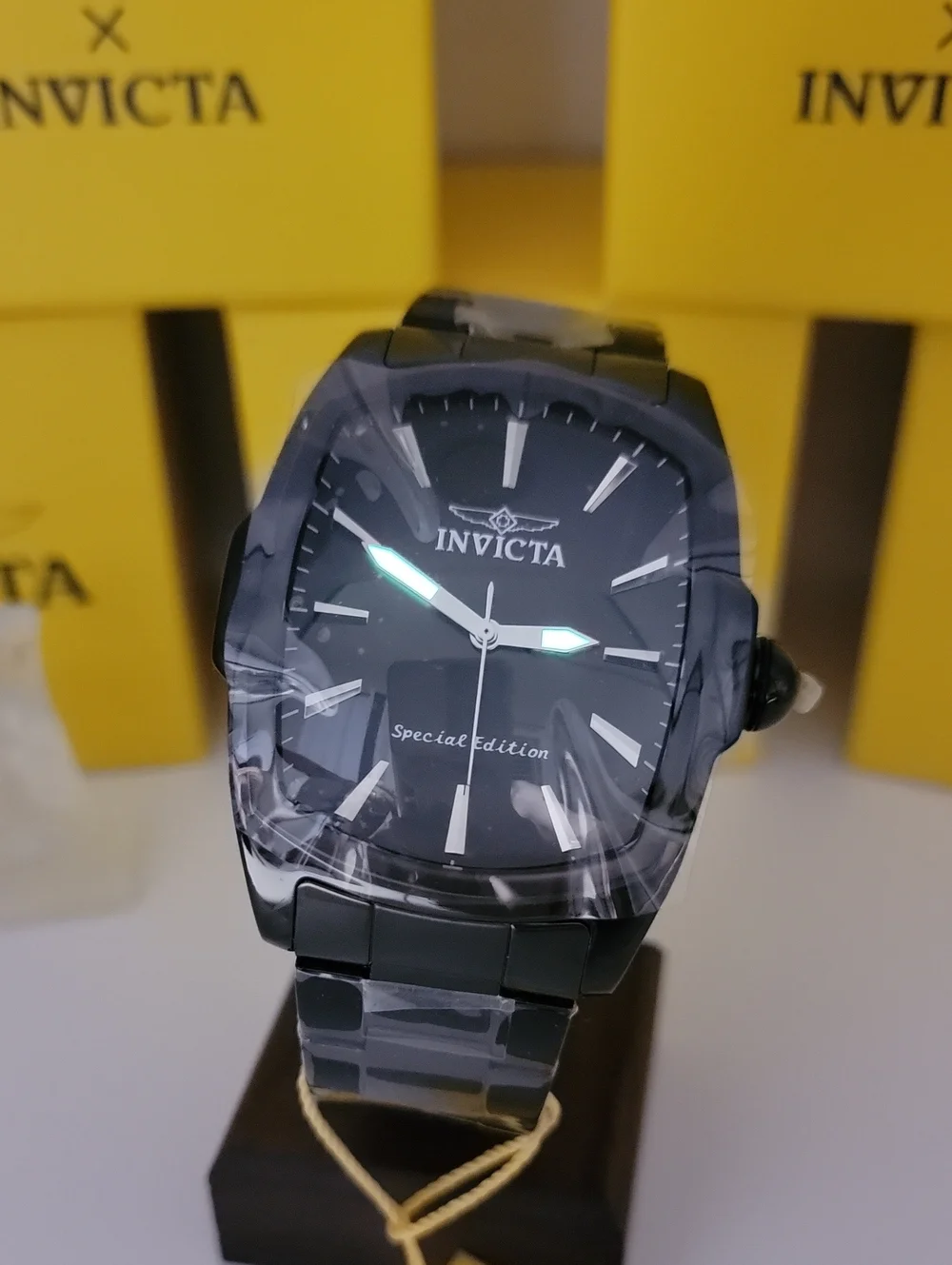 NEW ⌚️ Invicta Lupah Ironvane Men's Special Edition Watch - 47mm, Black 50800